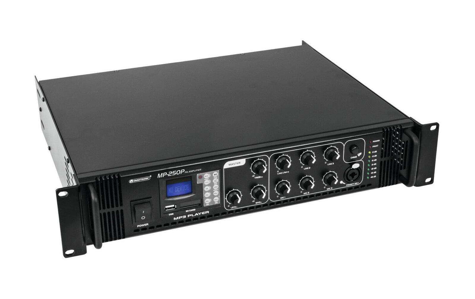 Omnitronic MP-250P ELA-Mischverstärker
