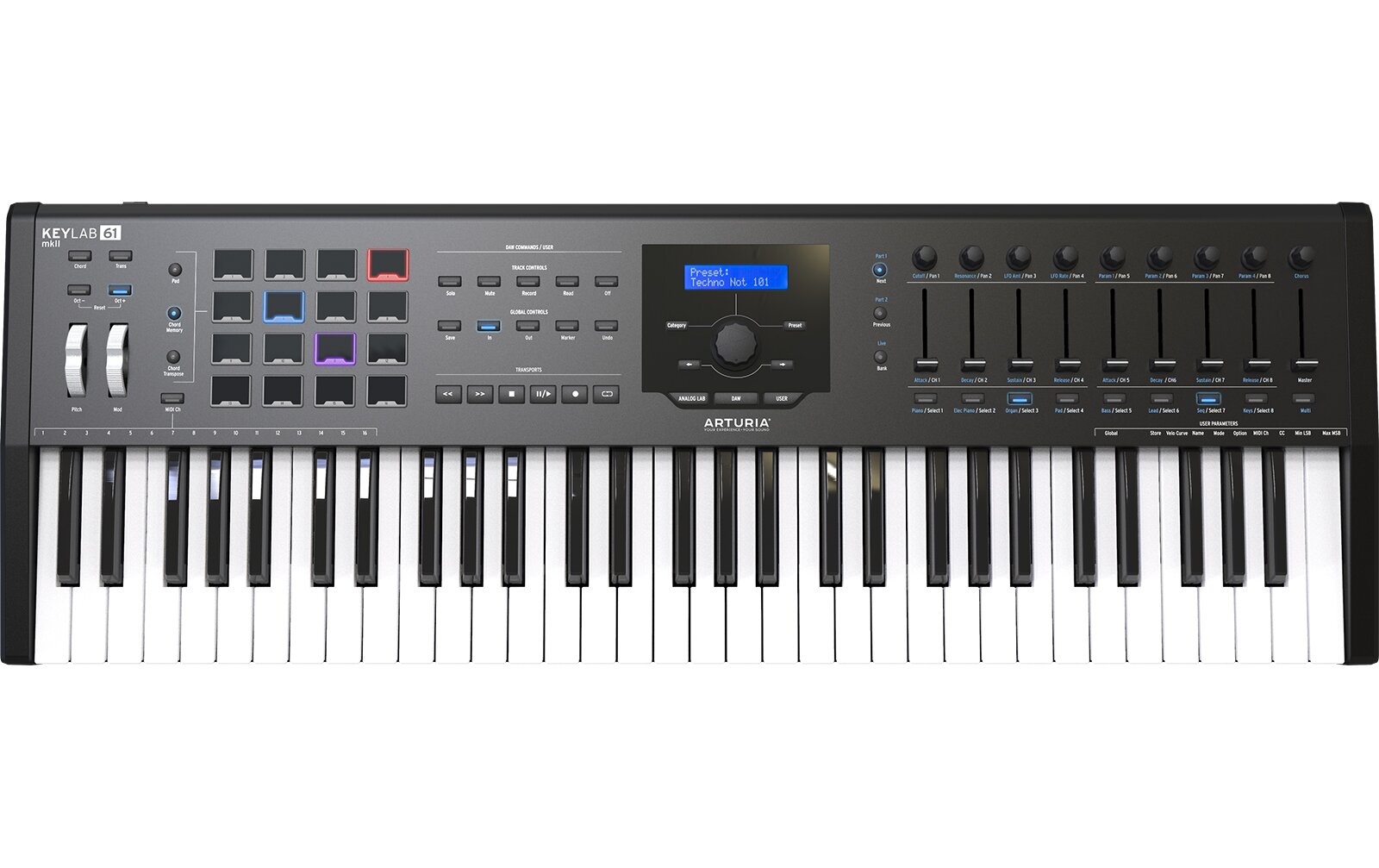 Arturia KeyLab 61 MkII Black