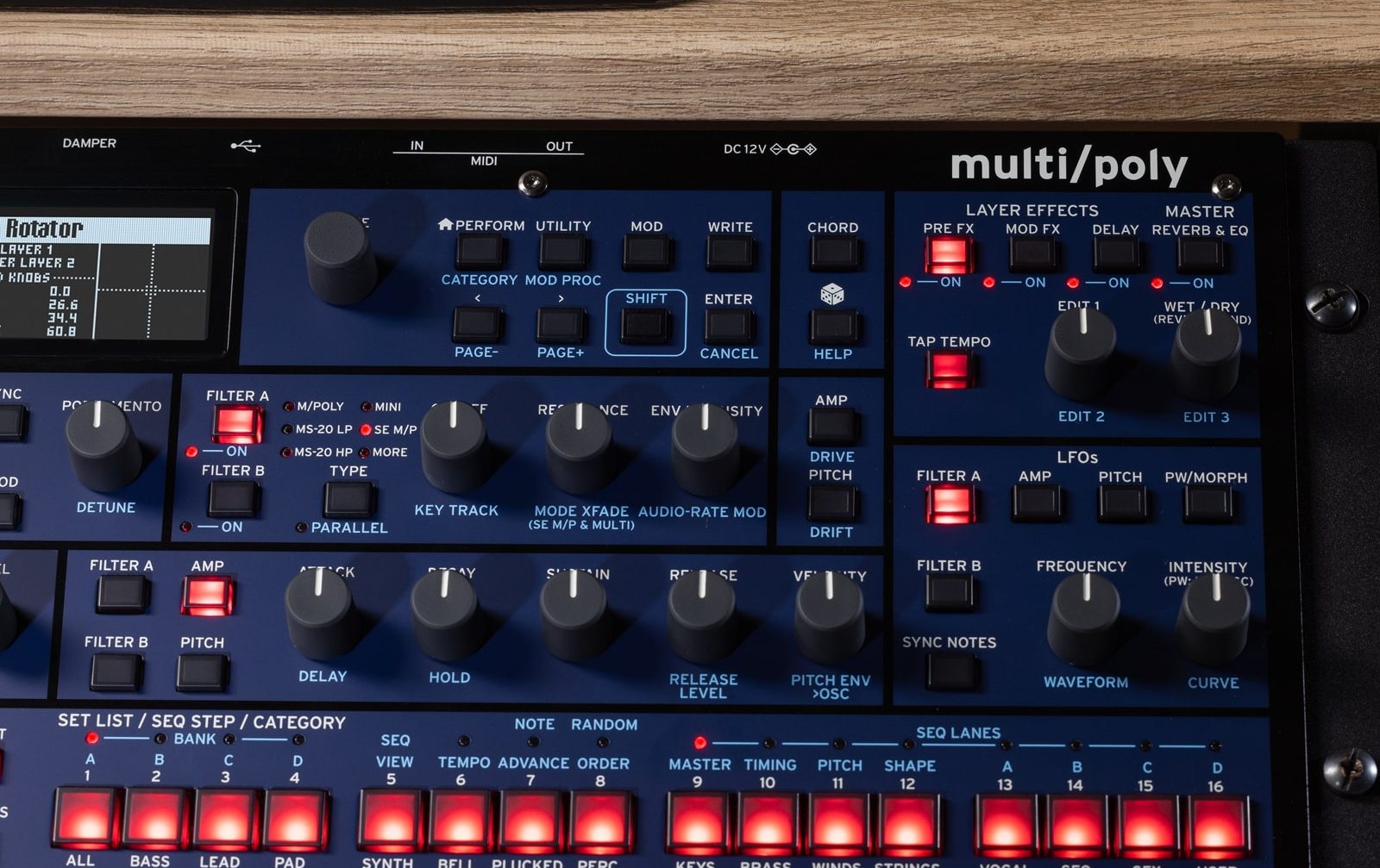 Korg multi/poly Module Synthesizer