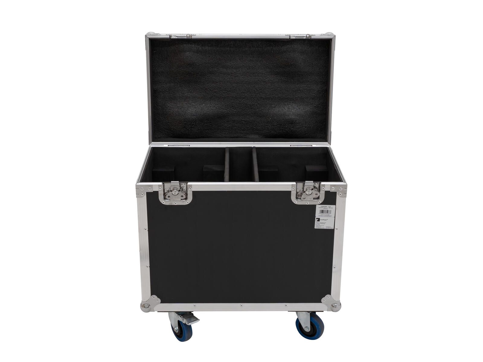 Roadinger Flightcase 2x TMH-H380 mit Rollen