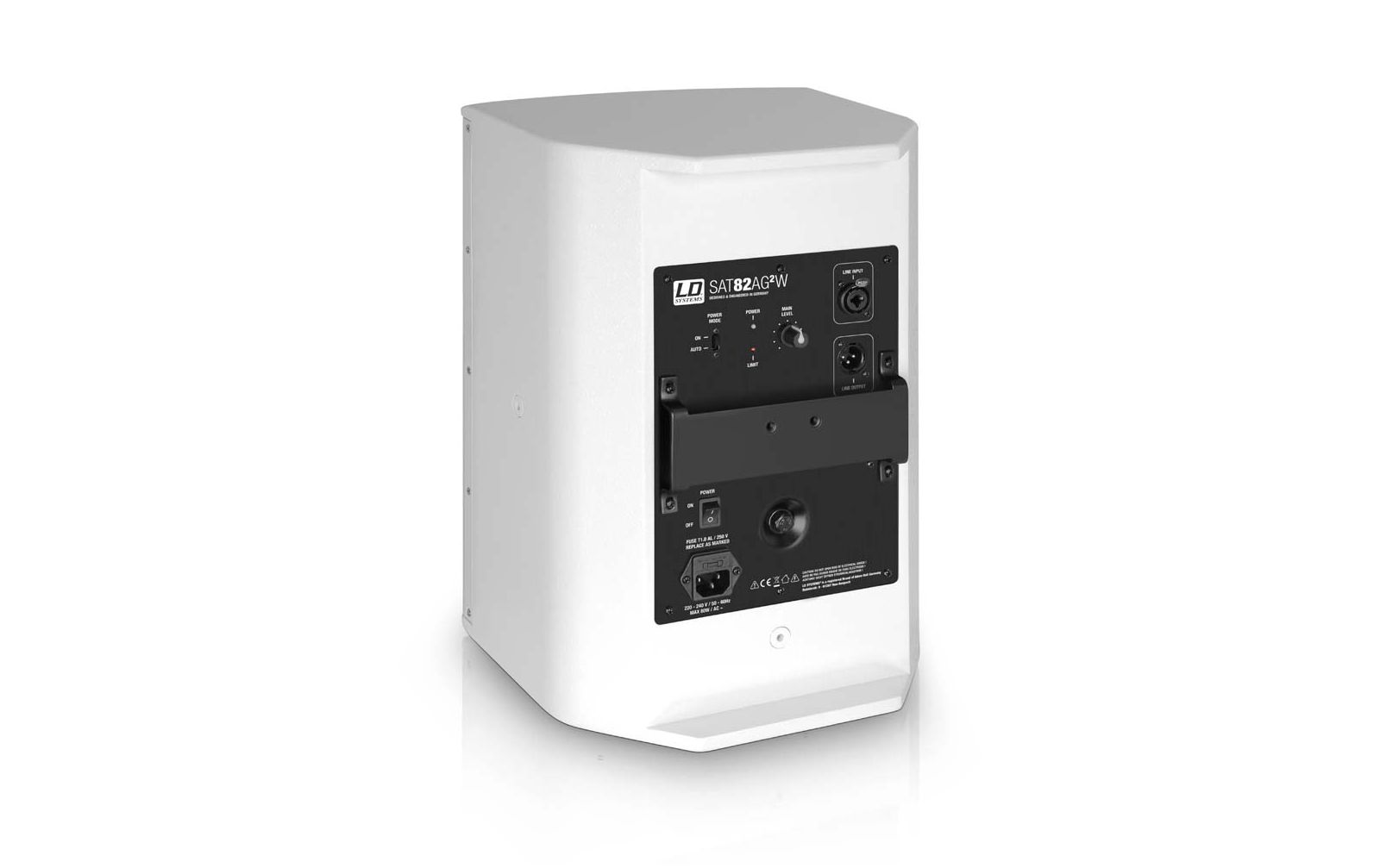 LD Systems SAT 82 A G2 - 8" Installationslautsprecher aktiv weiß