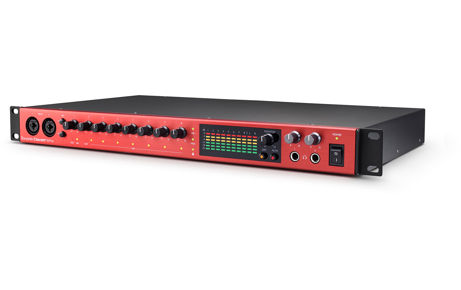 Focusrite Clarett+ 8Pre