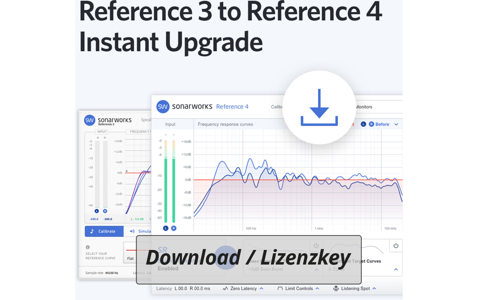 Sonarworks UPGRADE Reference 3 to Reference 4 - Download/Lizenzkey