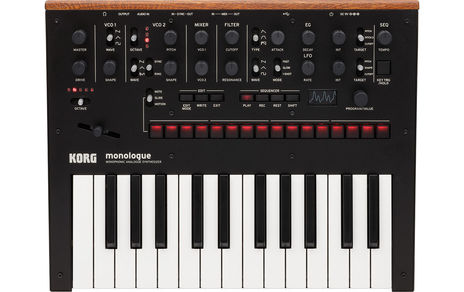 Korg Monologue Schwarz