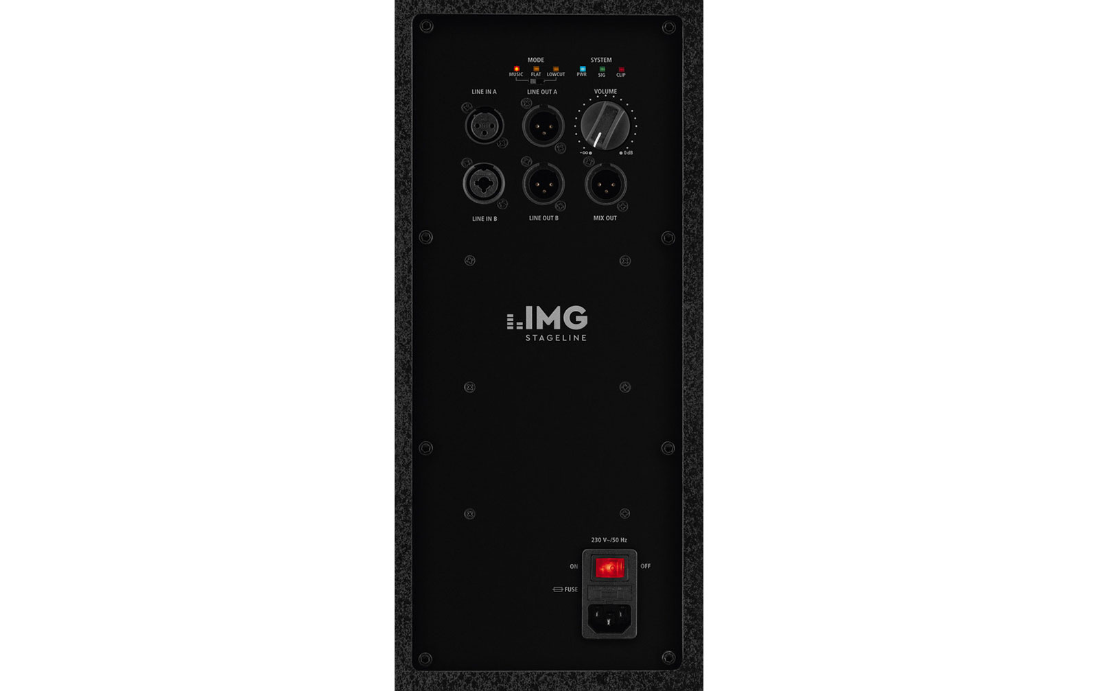 IMG Stageline DRIVE-12A PA-DSP-Lautsprecherbox