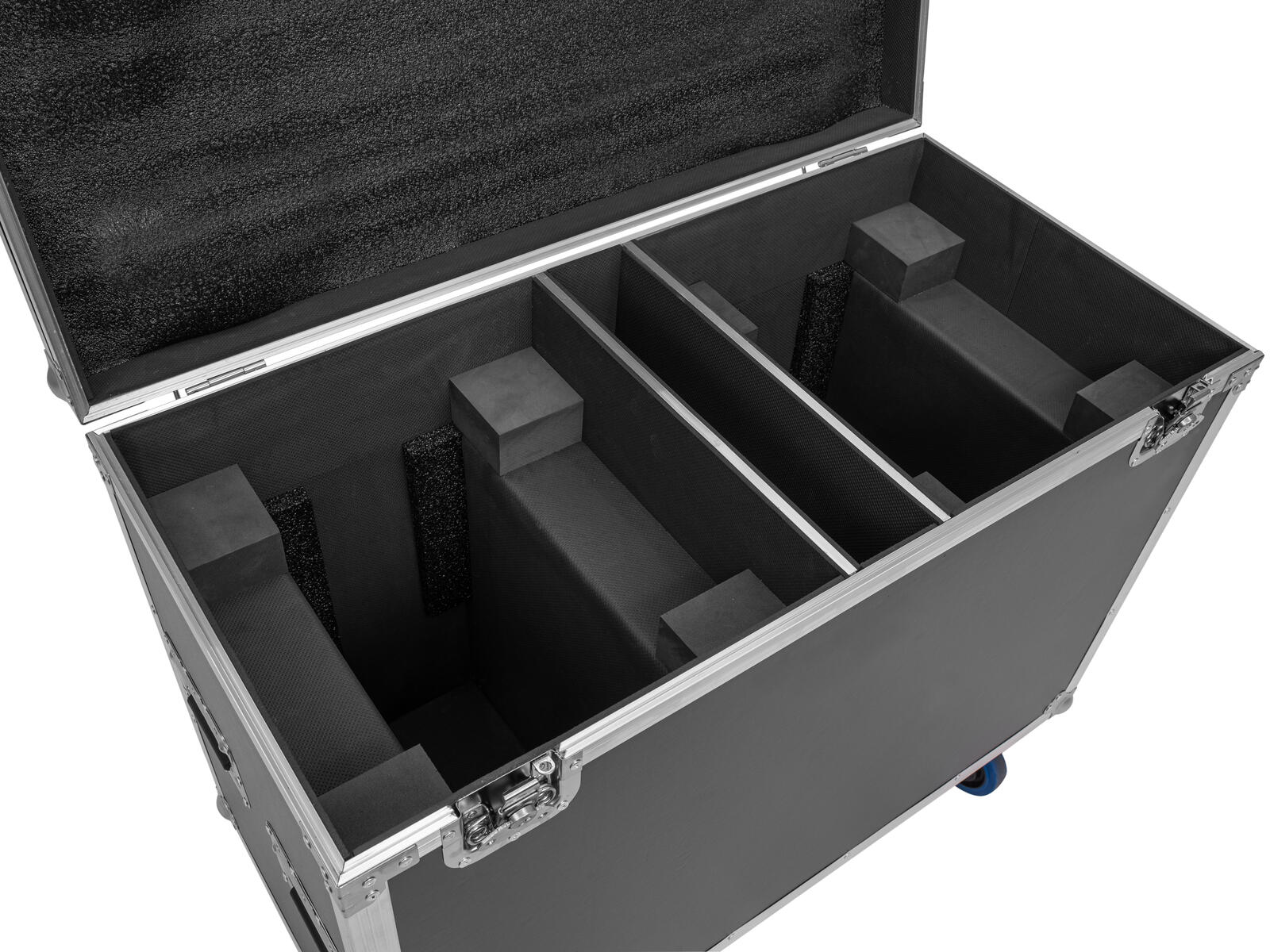 Roadinger Flightcase 2x IP TMH-H760 mit Rollen