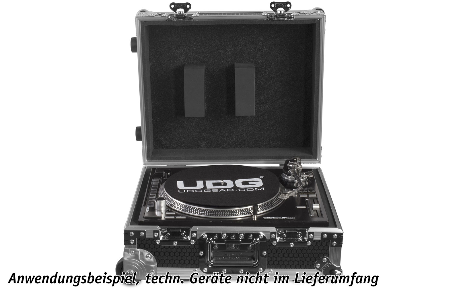 UDG Ultimate Flight Case Multi Turntable Silver Plus (T&W) (U92029SL)
