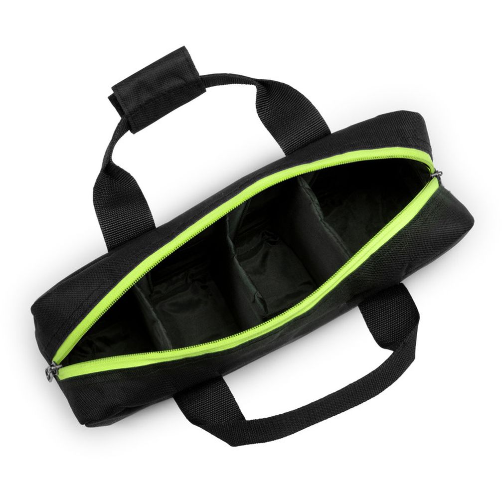 Gravity SA Belt 1B Set1 - 4 Absperrgurt-Kassetten für Ständermontage inkl. Tasche