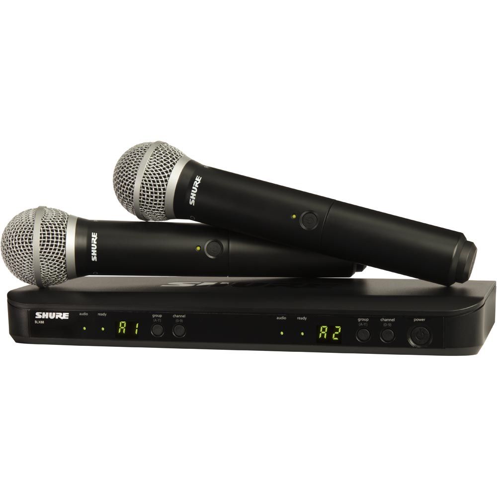 Shure BLX288/PG58 M17 Dual Funksystem (662 bis 686 MHz)