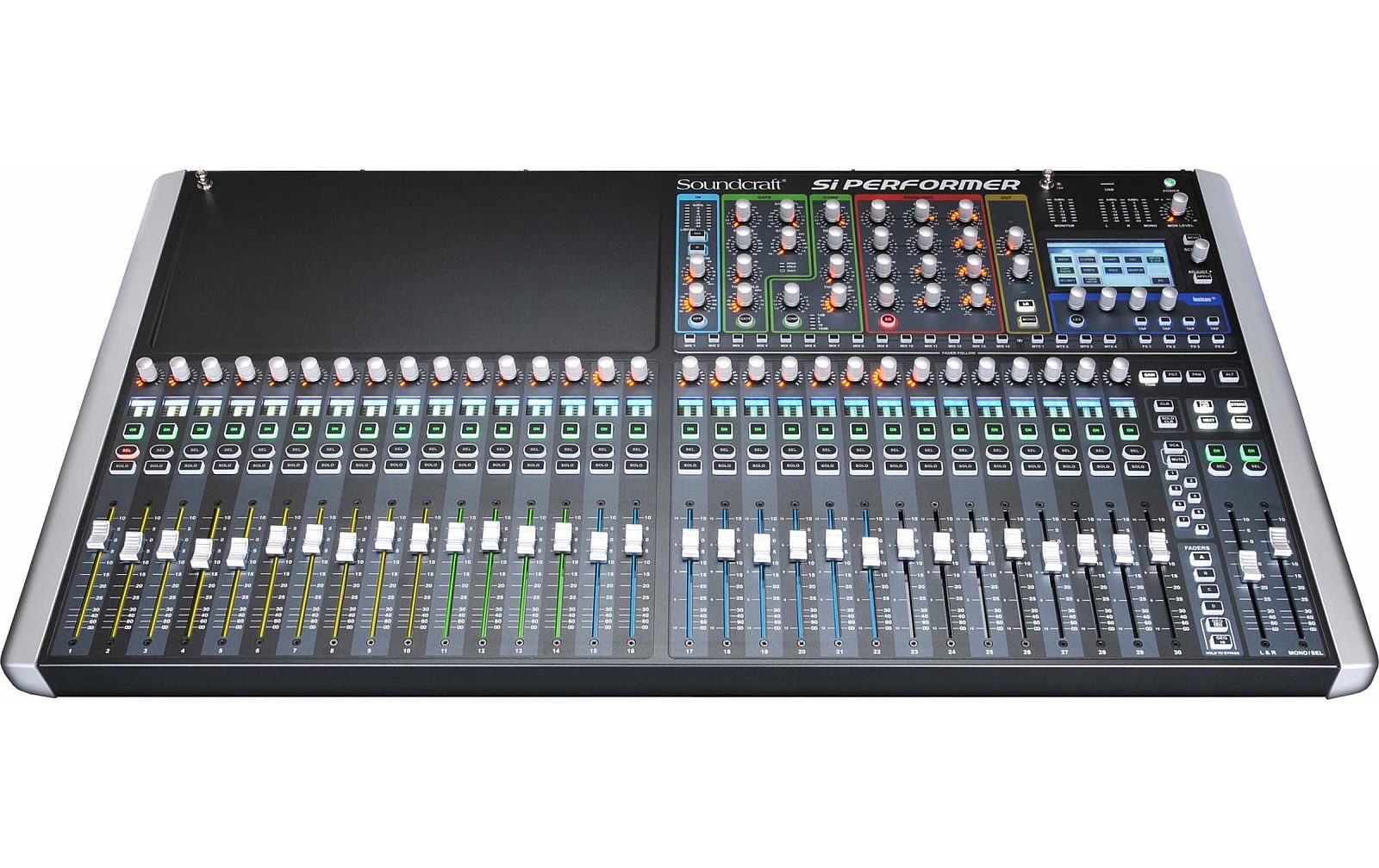 Soundcraft Si Performer 3 - Digitales Mischpult mit integrierter DMX/Lichtsteuerung