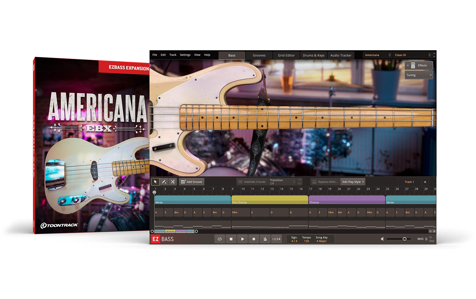 ToonTrack Americana EBX (Lizenz Code)