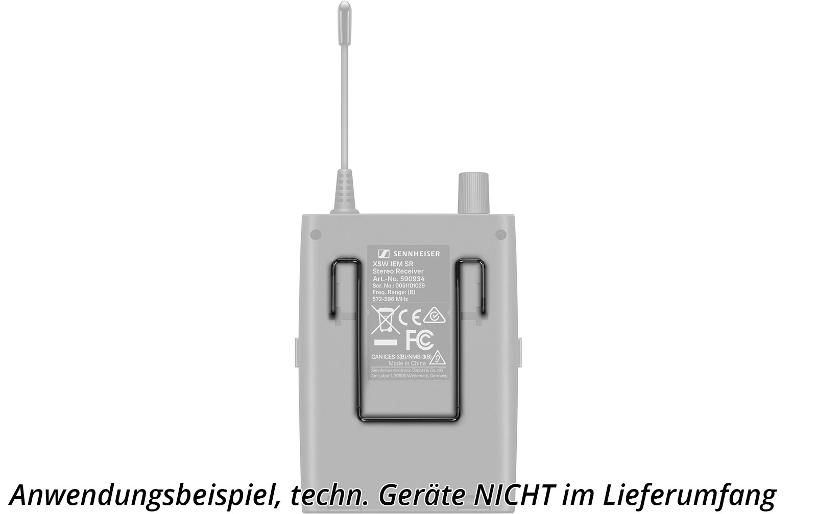 Sennheiser XSW IEM EK Gürtelclip