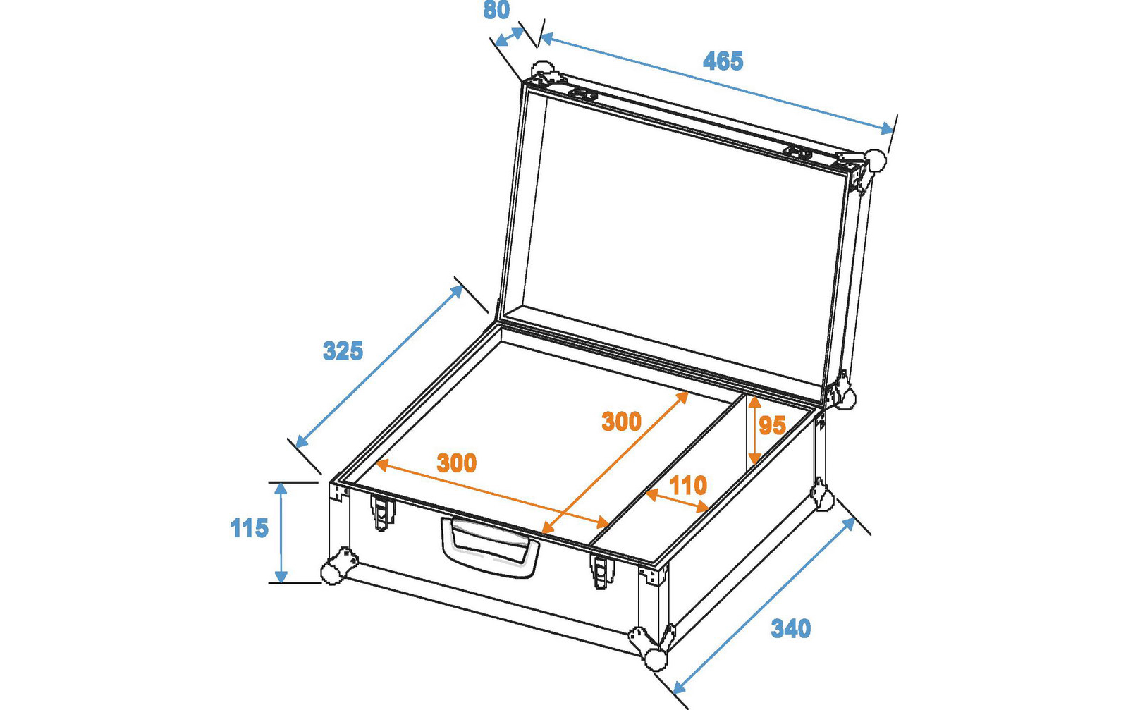 Roadinger Universal-Koffer-Case K-1