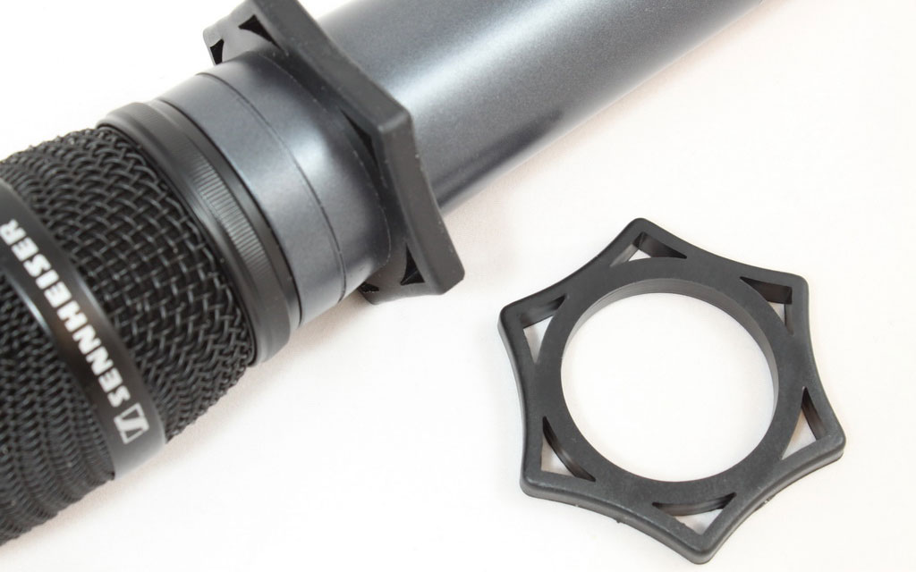 microSTOP Star - Roll- & Absturzschutz für Mikrofone