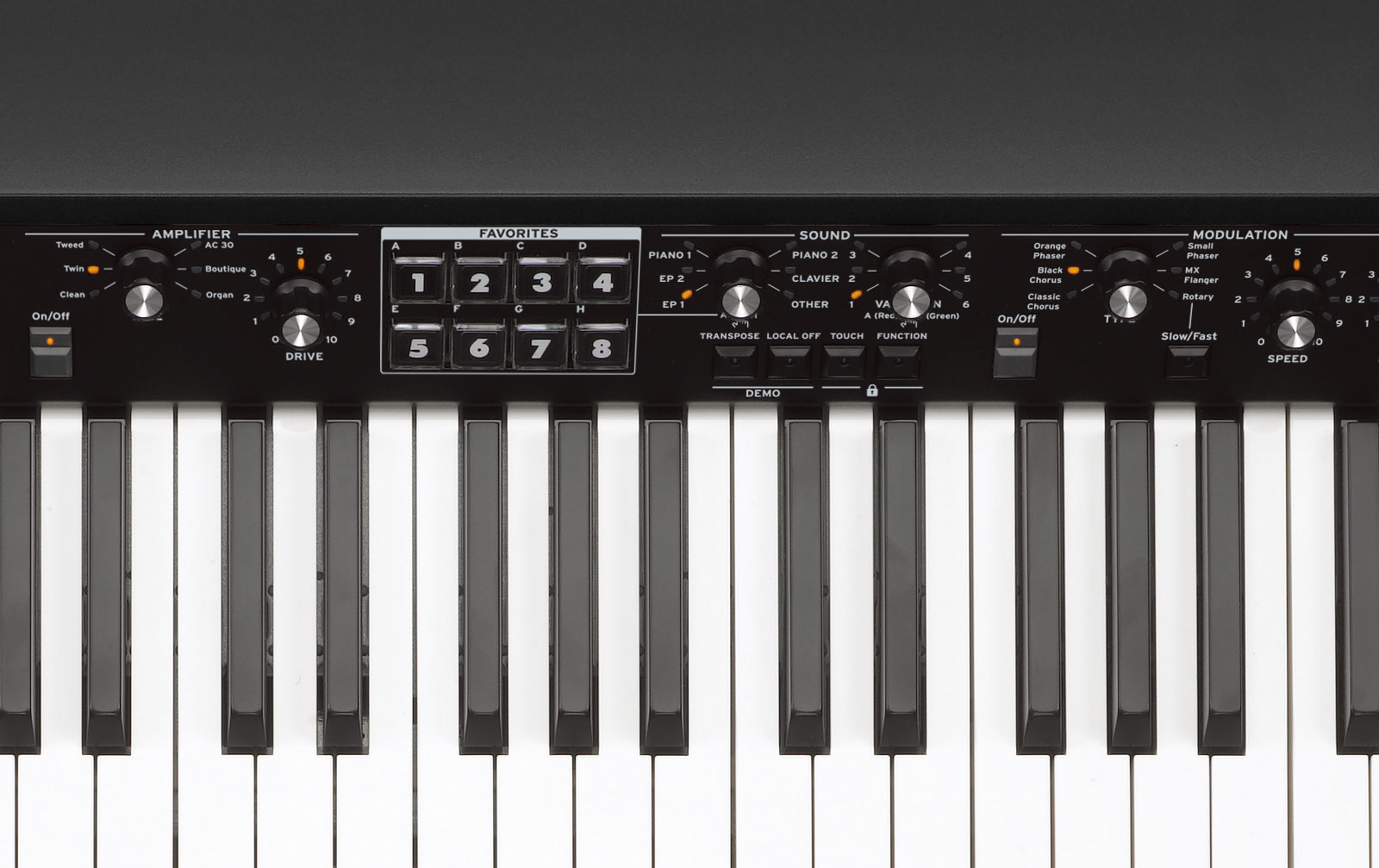 Korg SV2-73 Digitalpiano, schwarz
