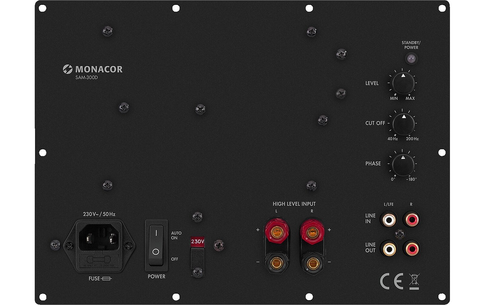Monacor SAM-300D Digital-Verstärker-Modul
