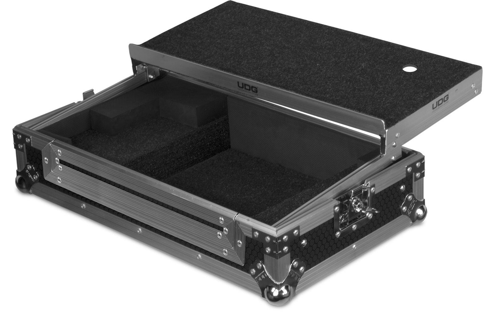 UDG Ultimate Flight Case Pioneer DDJ-SB2/SB3/DDJ-400 Silver Plus (L) (U92017SL)