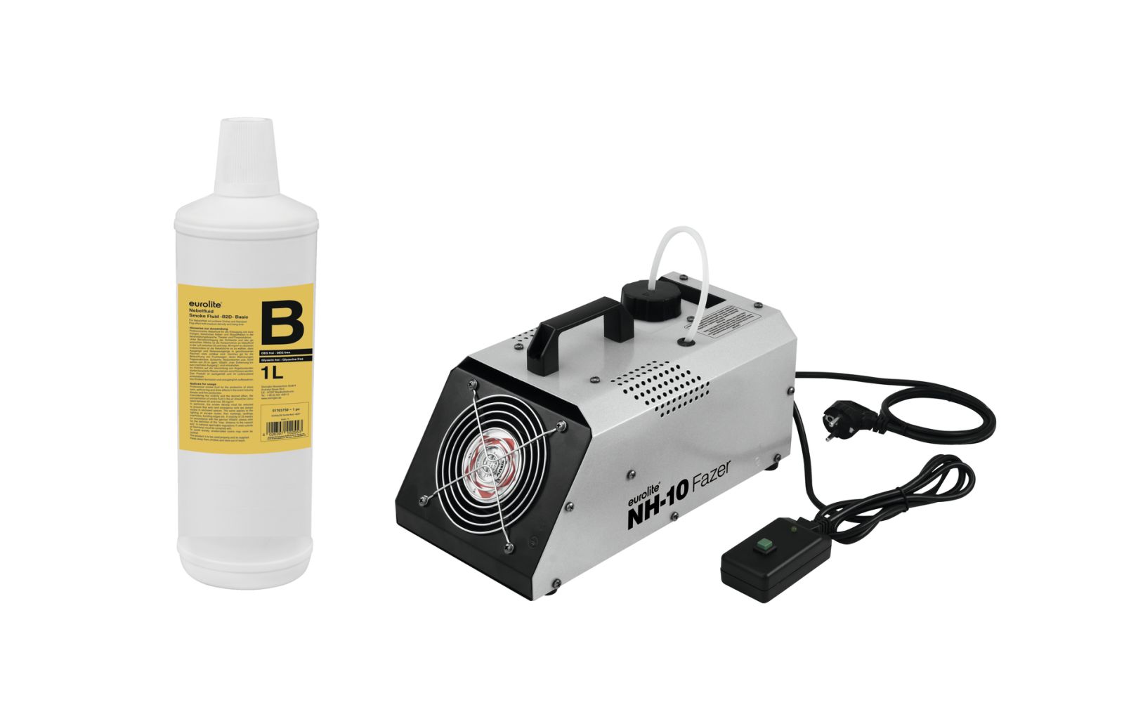 Eurolite Set NH-10 + Smoke Fluid -B2D- 1l