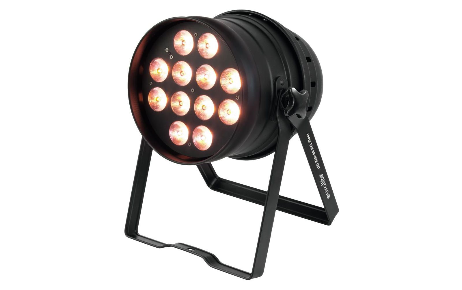 Eurolite LED PAR-64 HCL 12x10W Floor schwarz