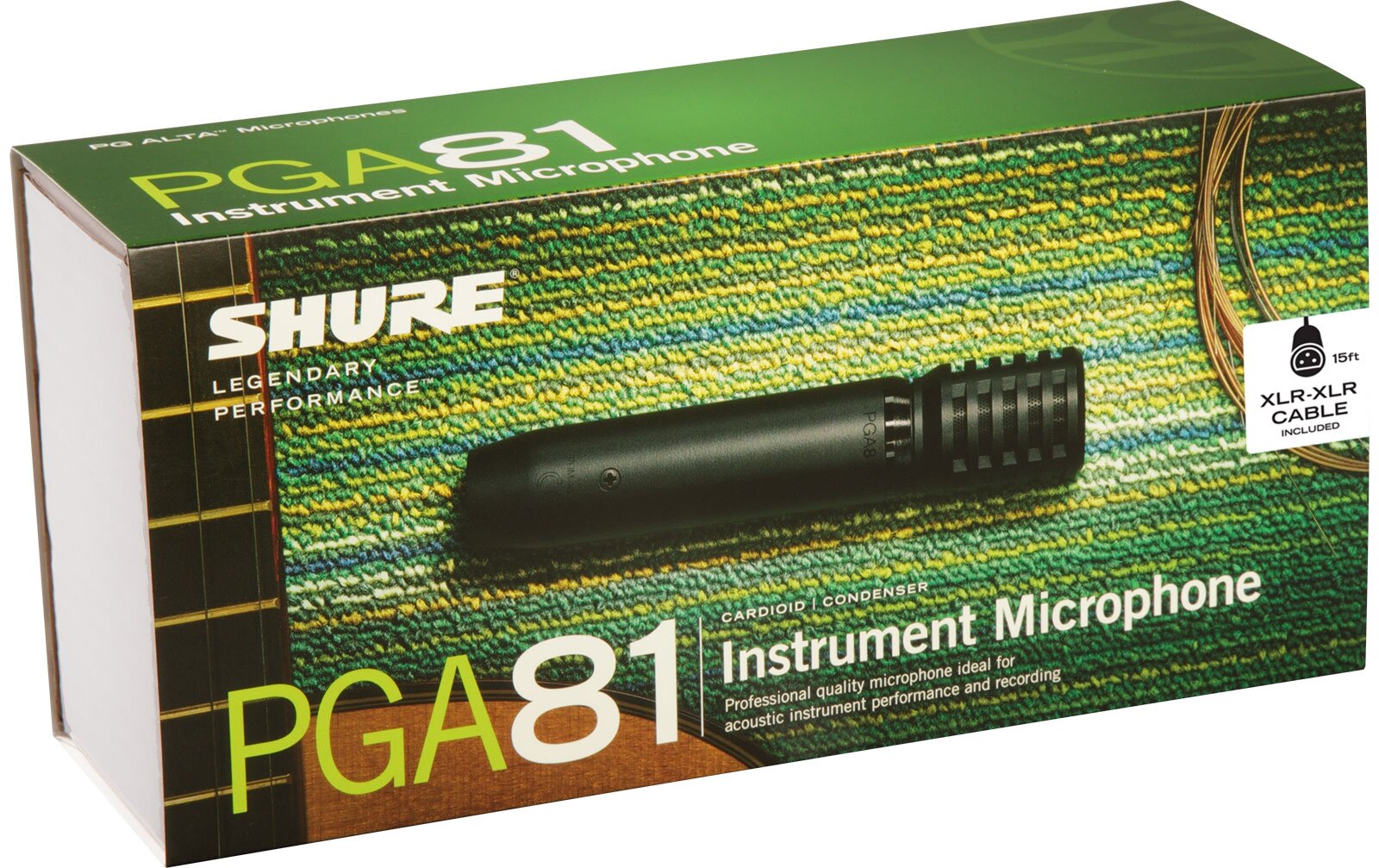 Shure PGA81 XLR Alta, inklusive Kabel (XLR)