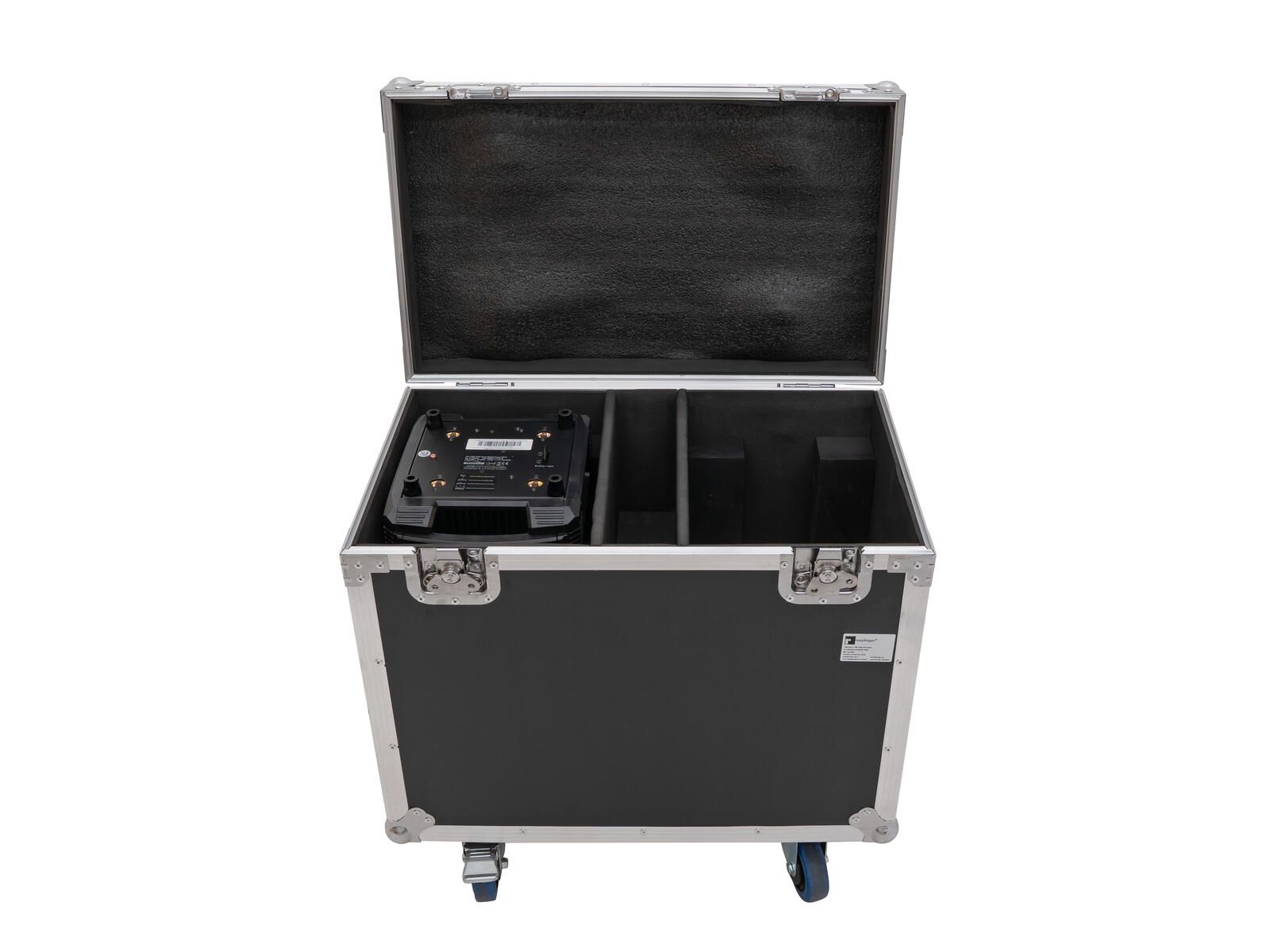 Roadinger Flightcase 2x TMH-H380 mit Rollen