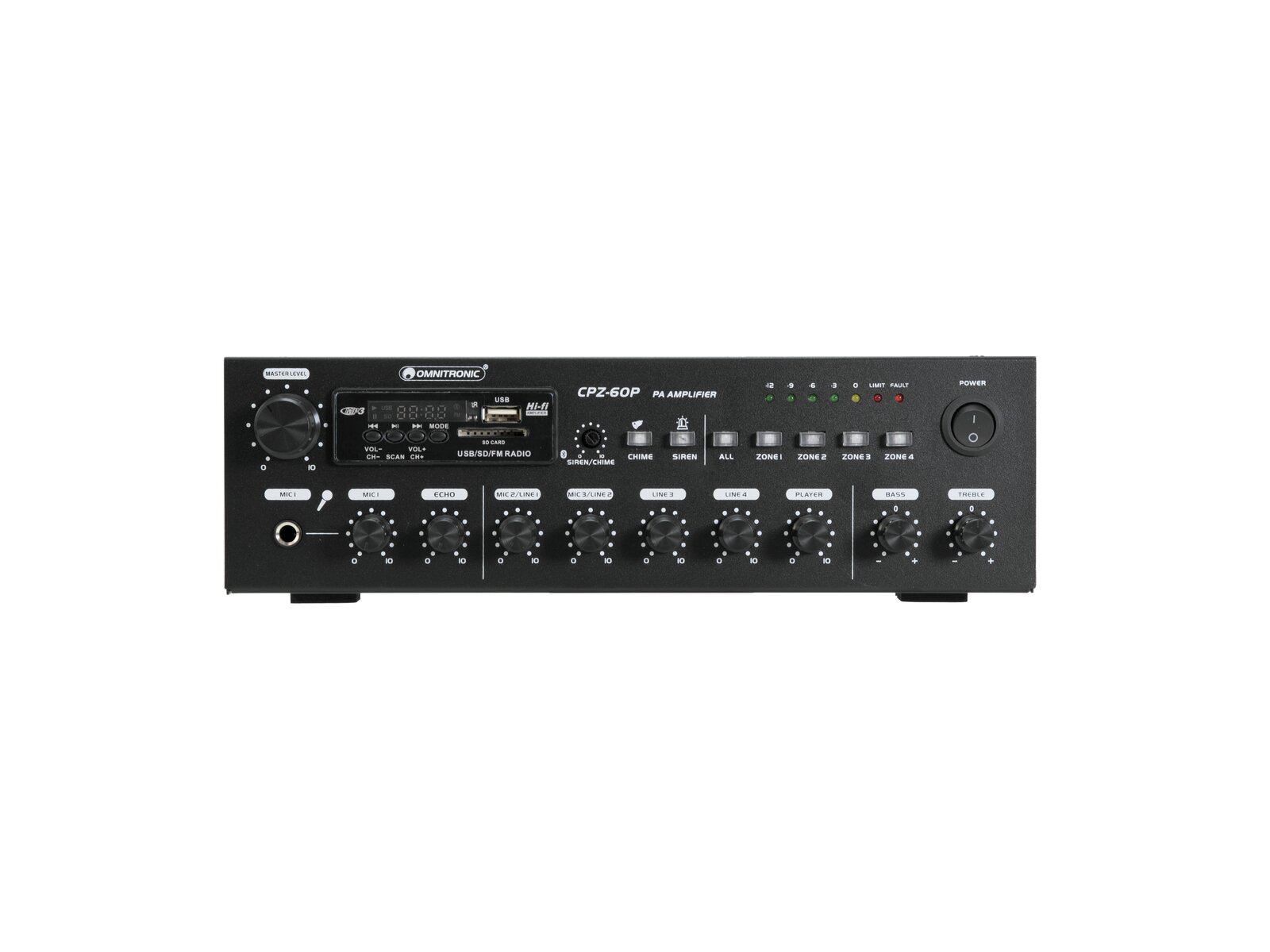 Omnitronic CPZ-60P ELA-Mischverstärker