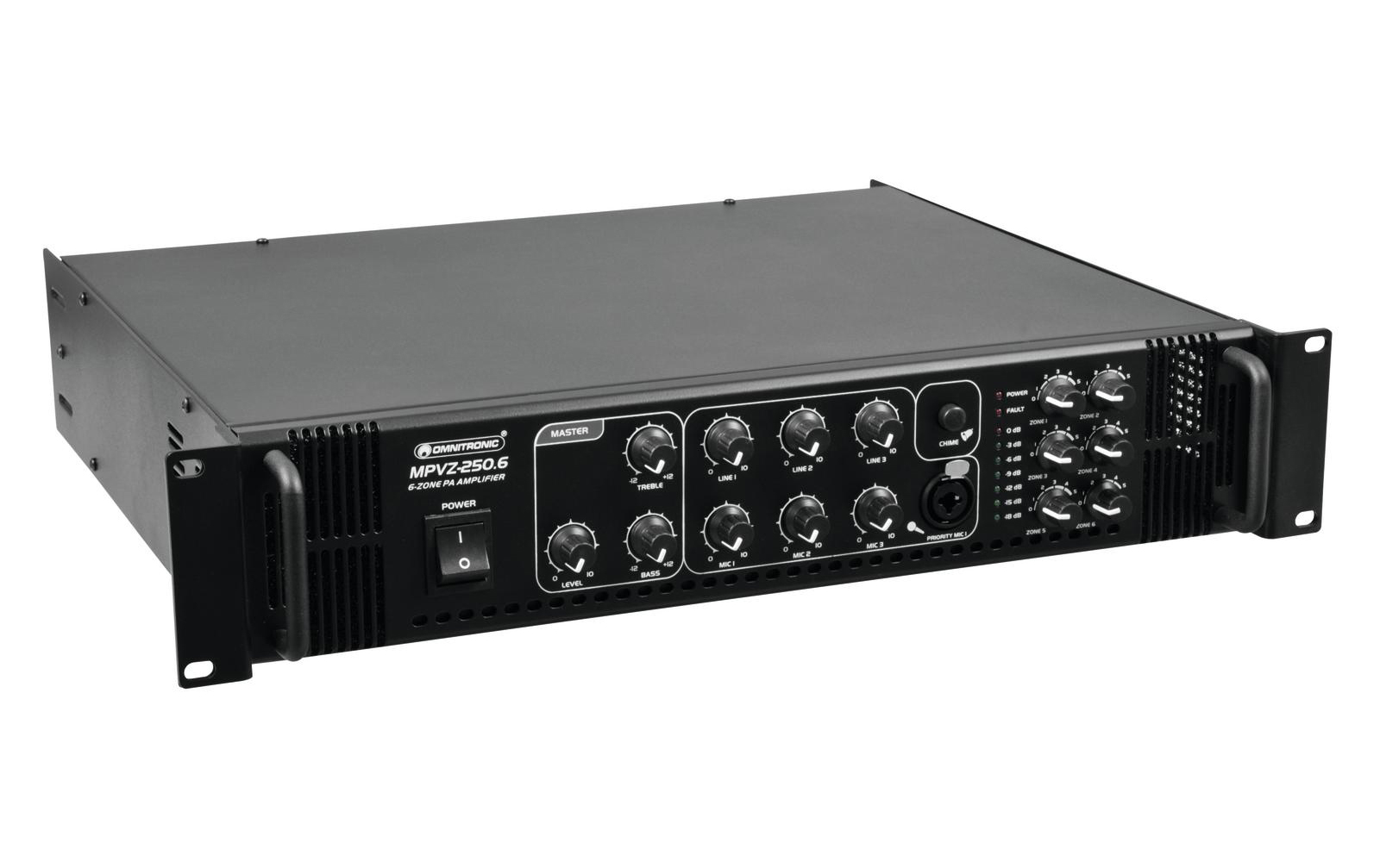 Omnitronic MPVZ-250.6 Mischverstärker