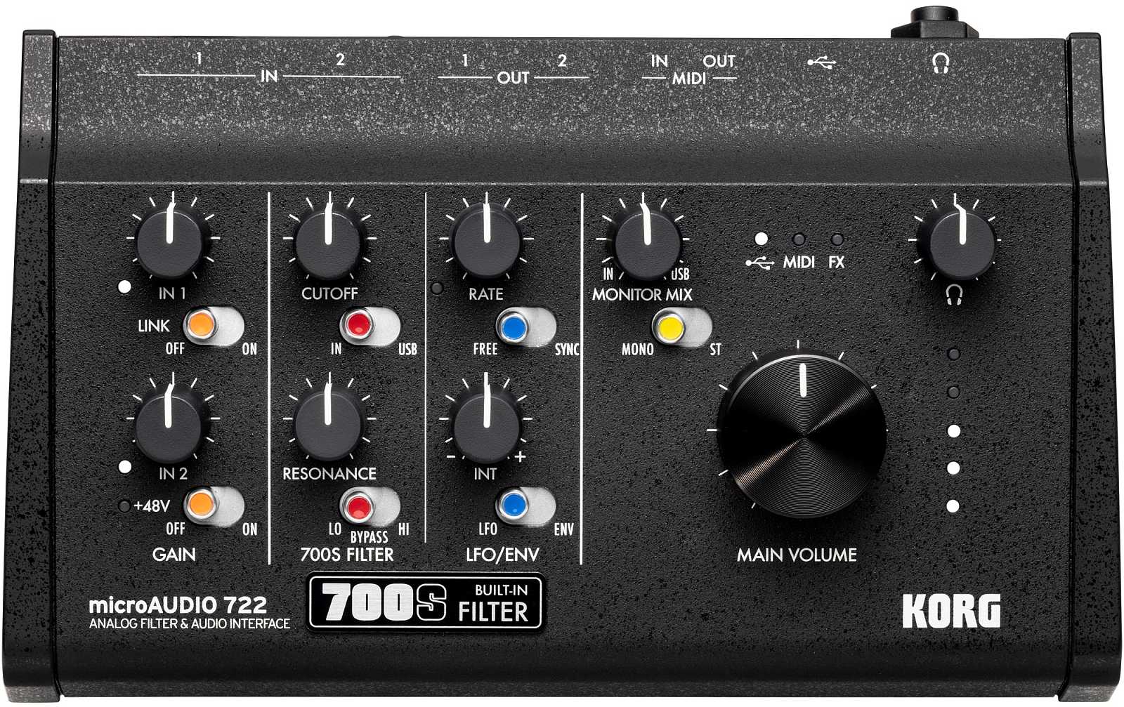 Korg microAUDIO722