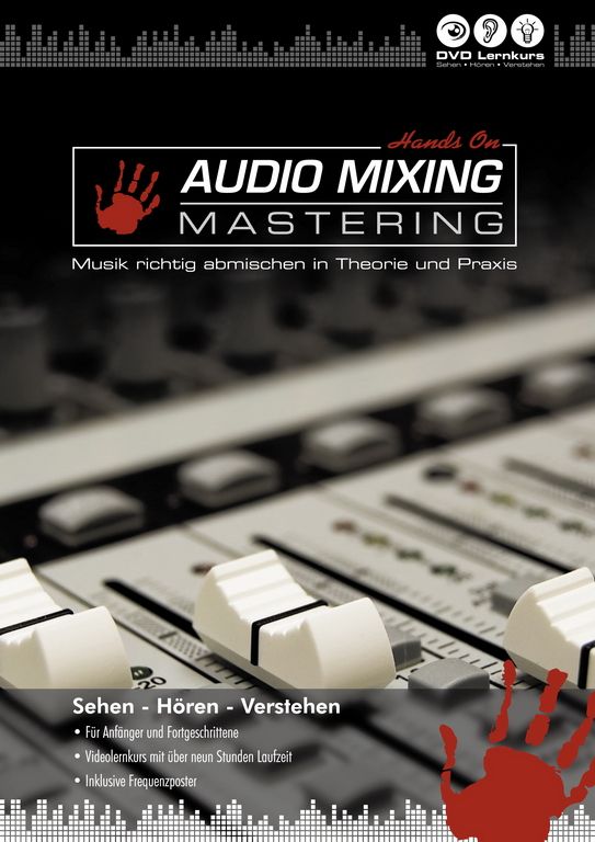 DVD Lernkurs Hands On Audio Mixing Mastering (2 DVDs)