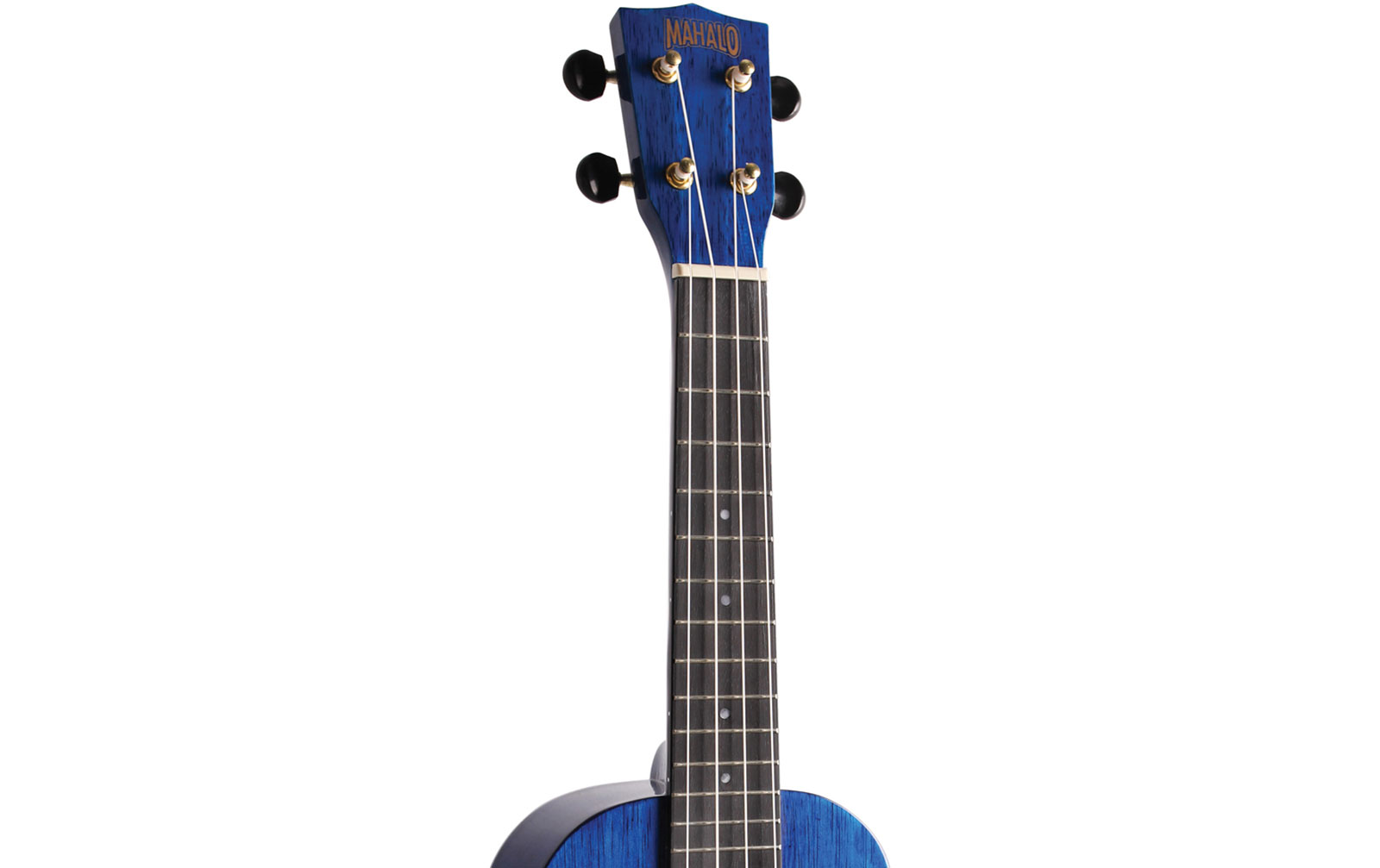 Mahalo Hano Concert Ukulele Trans Blue