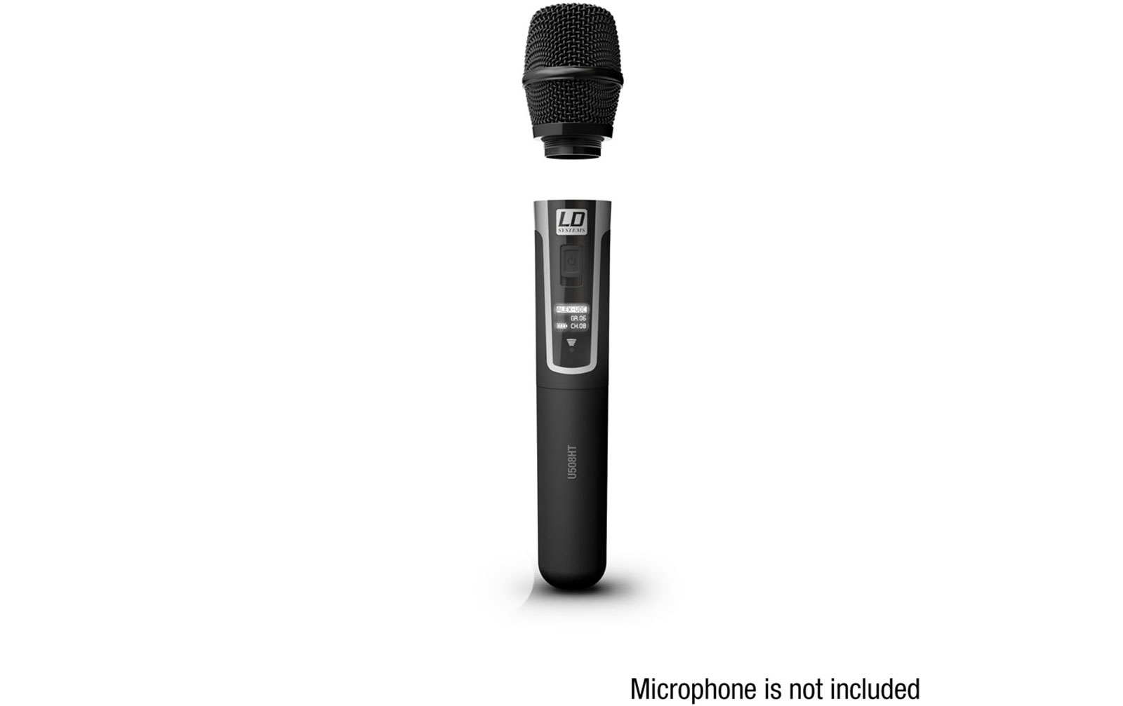LD Systems U500 CH Kondensator-Mikrofonkopf mit Hypernieren-Charakteristik