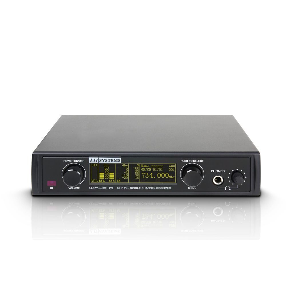 LD Systems WIN 42 Serie - Funkmikrofon System mit Belt Pack und Lavalier Mikrofon