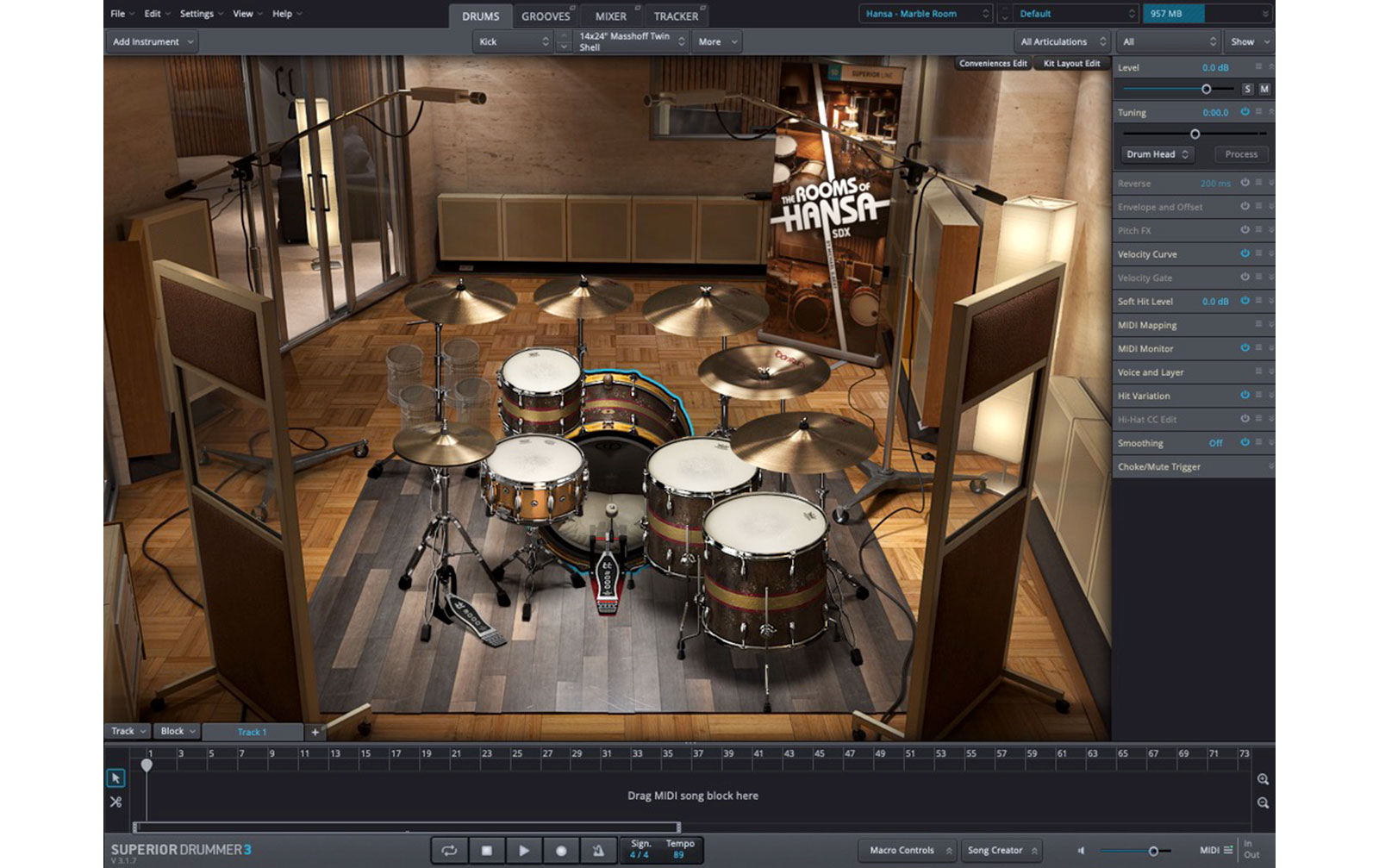 ToonTrack The Rooms of Hansa SDX (Licence Key)