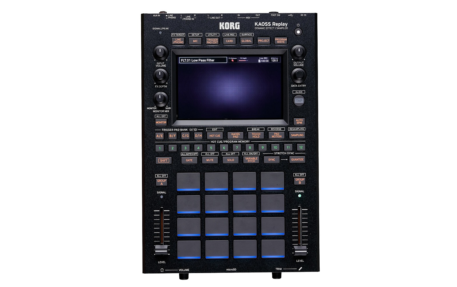 Korg KAOSS Replay Case Bundle
