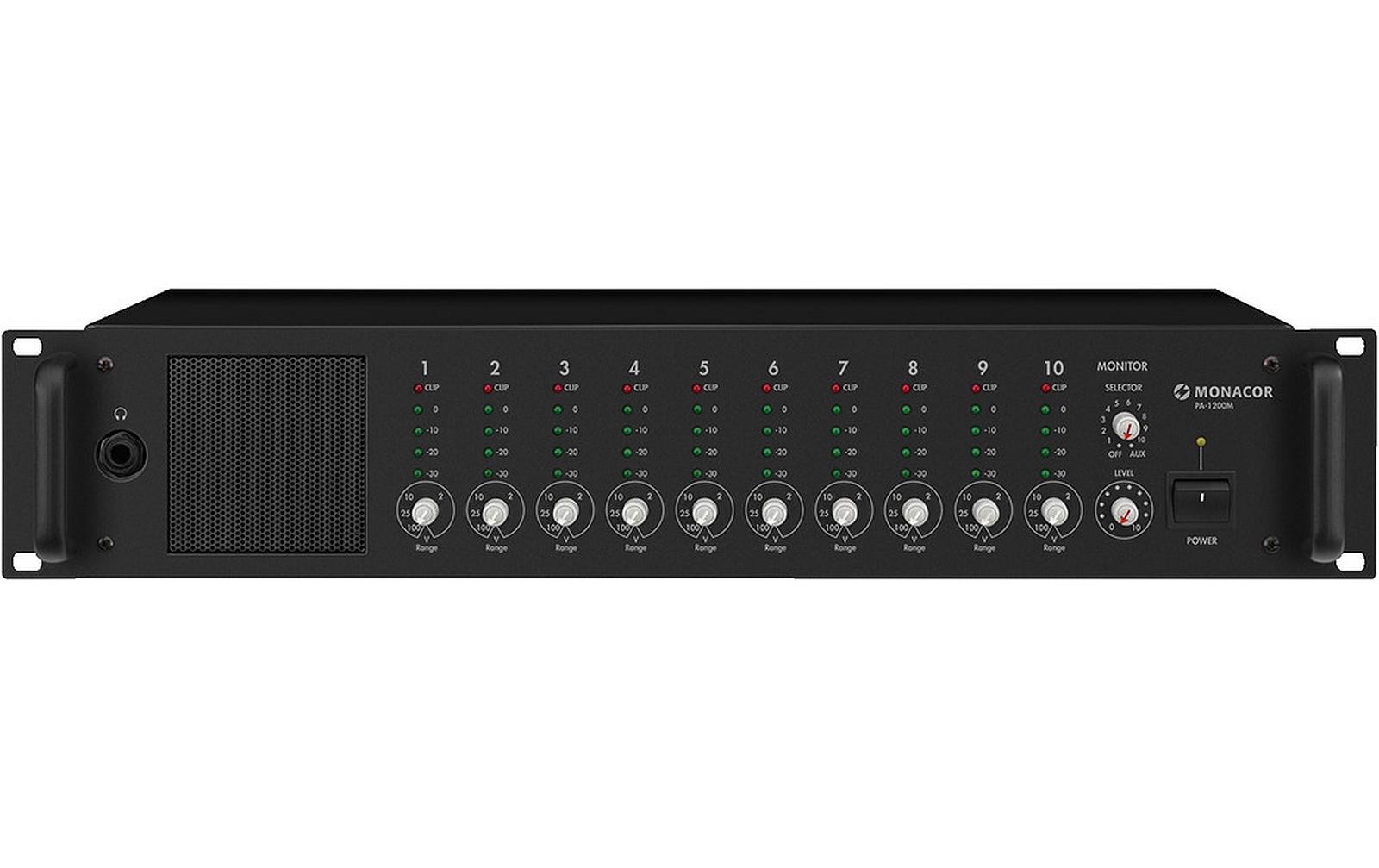 Monacor PA-1200M Monitoreinheit