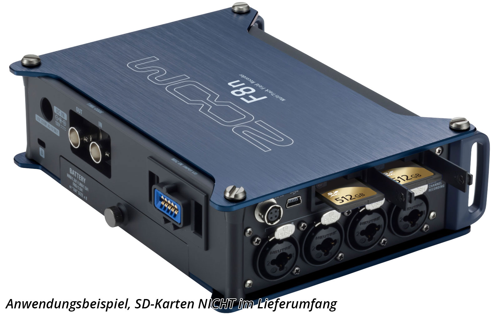 Zoom F8n Pro MultiTrack Field Recorder