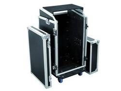 Roadinger Spezial-Kombi-Case LS5 Laptop-Rack, 17HE