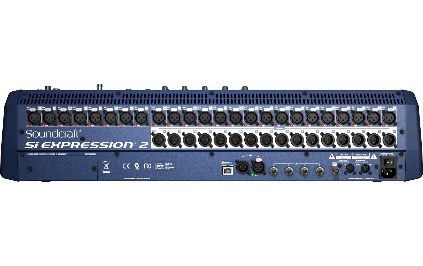 Soundcraft SI Expression 2 - 68-Kanal Mischpult mit 26 Fadern