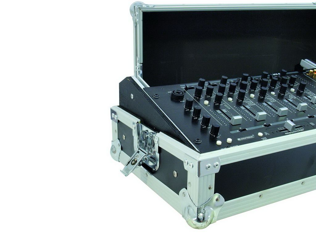 Roadinger Mixer-Case Profi MCB-19, schräg, schwarz, 6HE