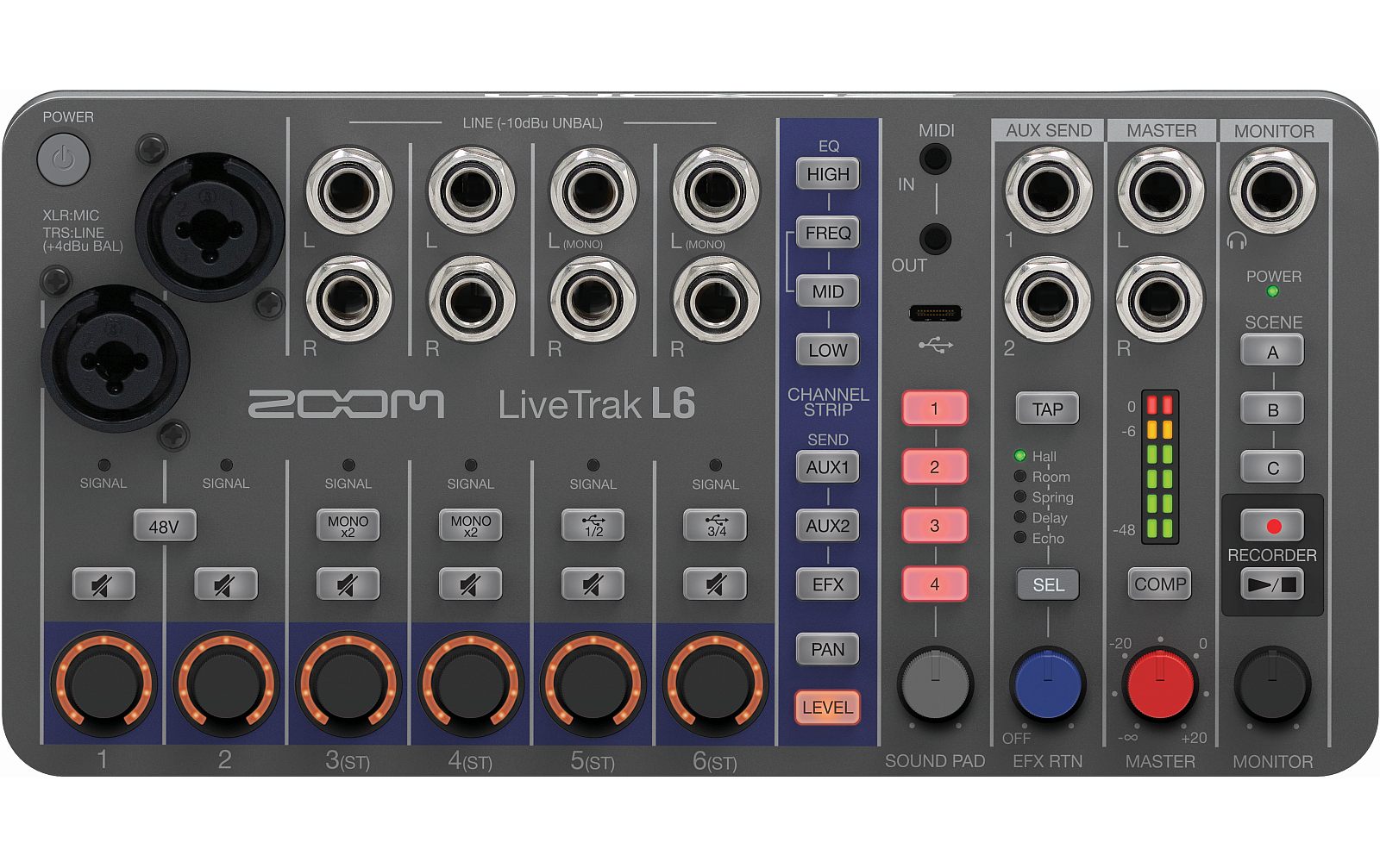 Zoom L-6 LiveTrak