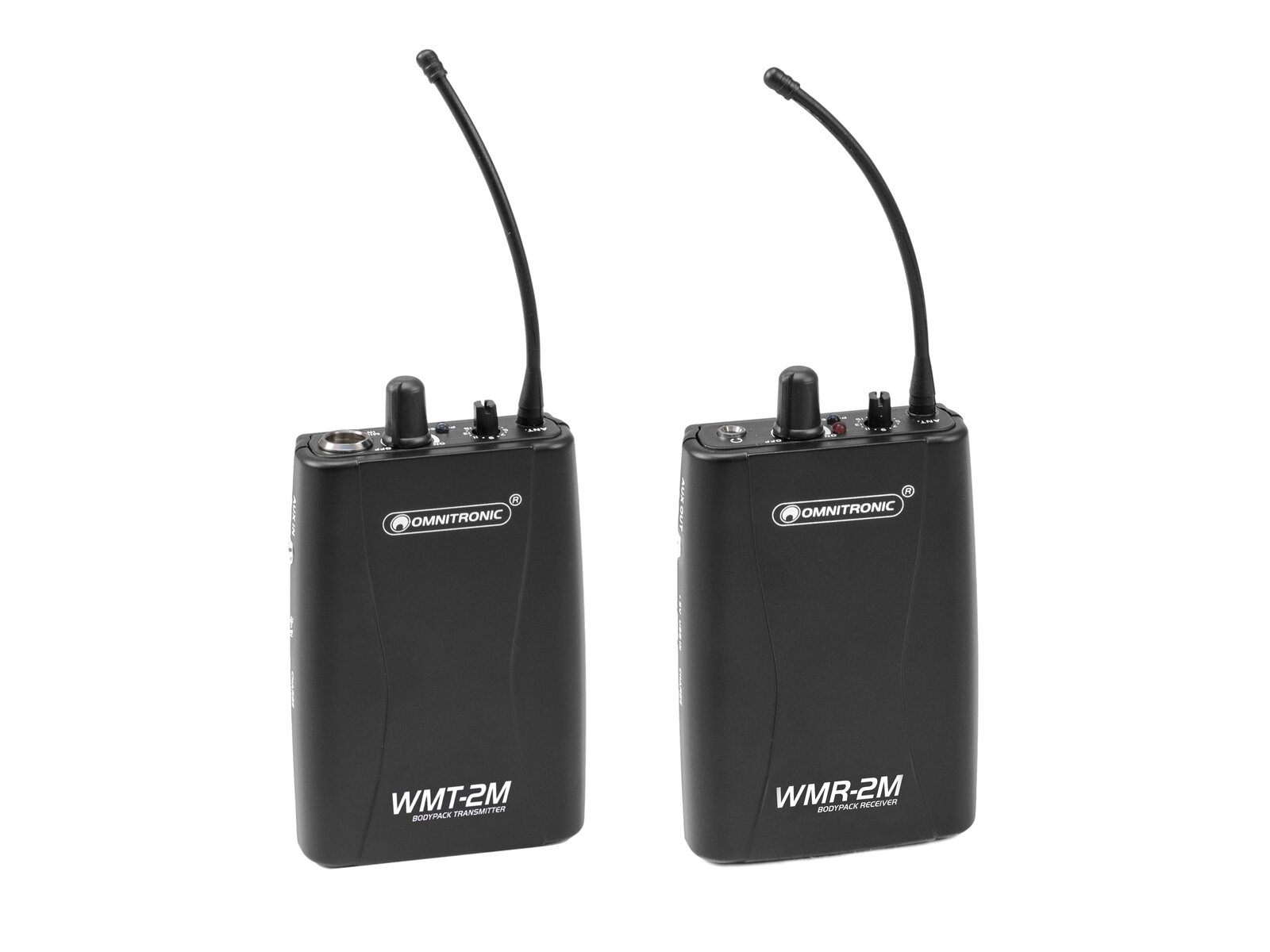 Omnitronic Set WMT-2M UHF-Sender + WMR-2M UHF-Empfänger