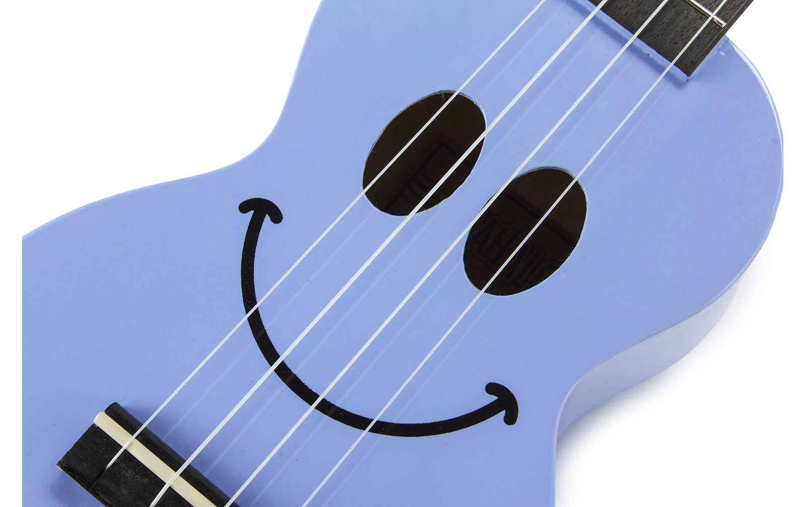 Mahalo Smiley Ukulele Light Blue