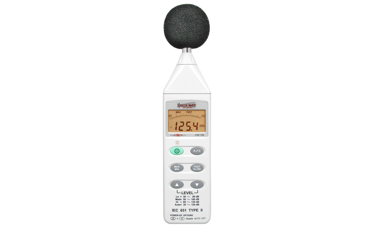 Galaxy Audio CM-150 Schalldruckpegel-Meßgerät (SPL Meter)