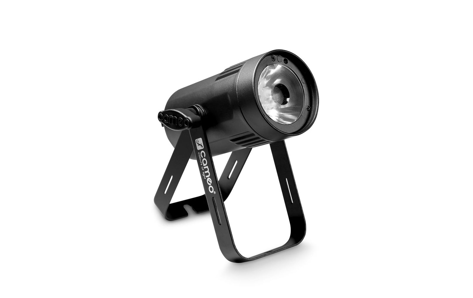 Cameo Q-Spot 15 W Kompakter Spot mit 15W warmweißer LED in schwarzer Ausführung