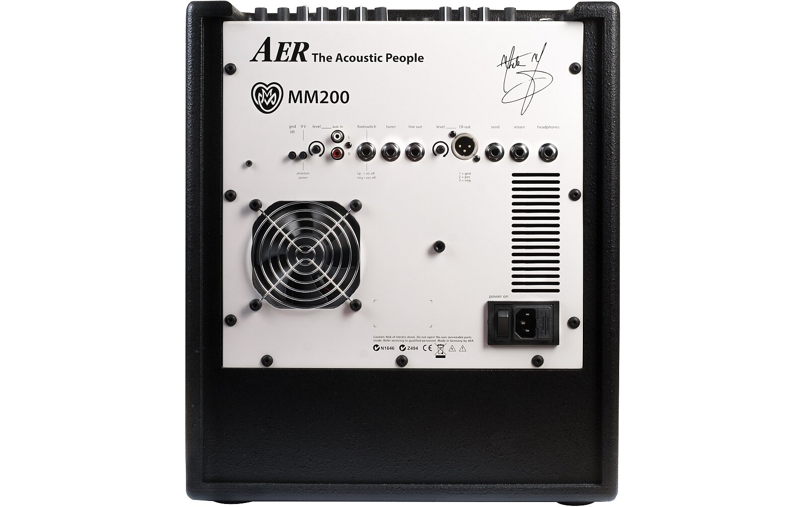 AER MM200 Monte Montgomery Signature Amp