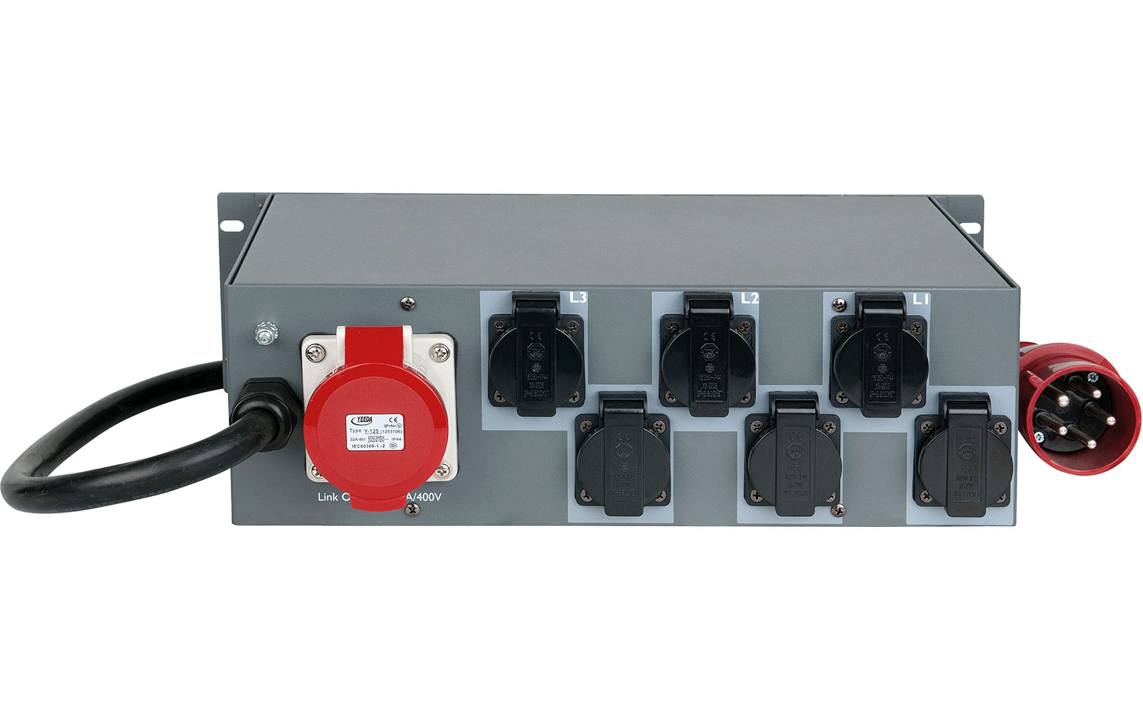 Showtec PS-3202 MKII Powerdistributor