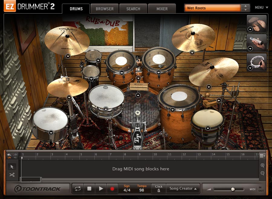 ToonTrack Reggae EZX (Licence Key)