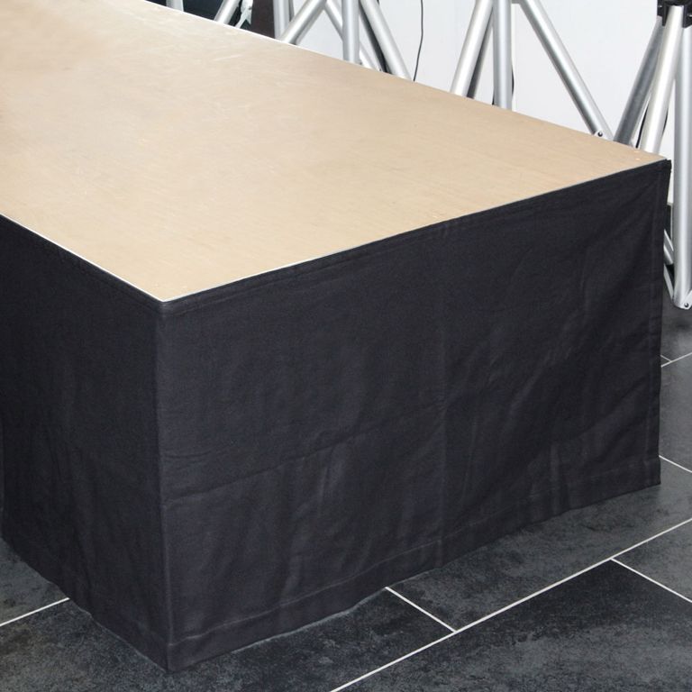 Adam Hall 0153 X 210 Bühnenmolton B1 mit Klettband 2 x 1 m
