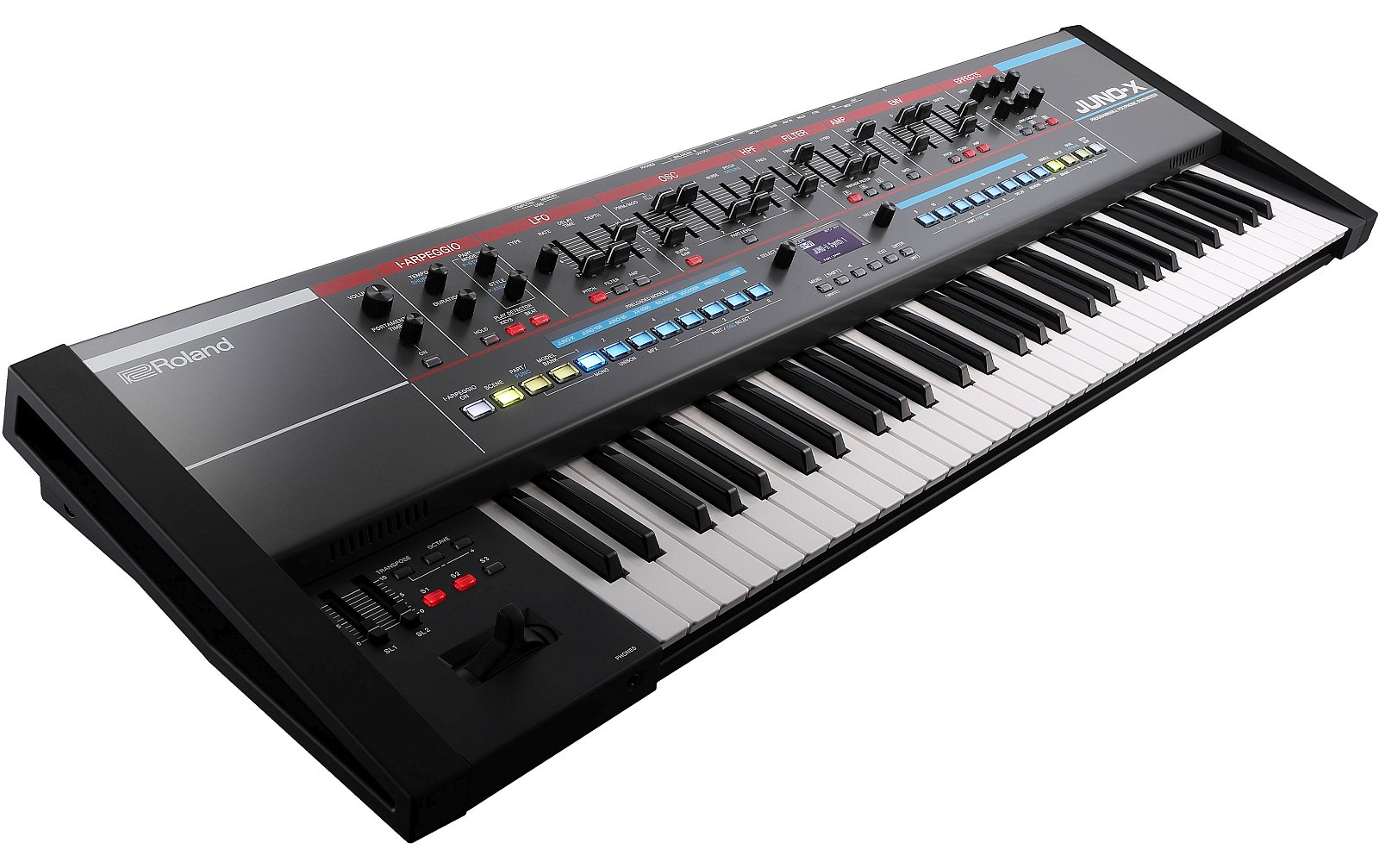 Roland JUNO-X programmierbarer polyphoner Synthesizer