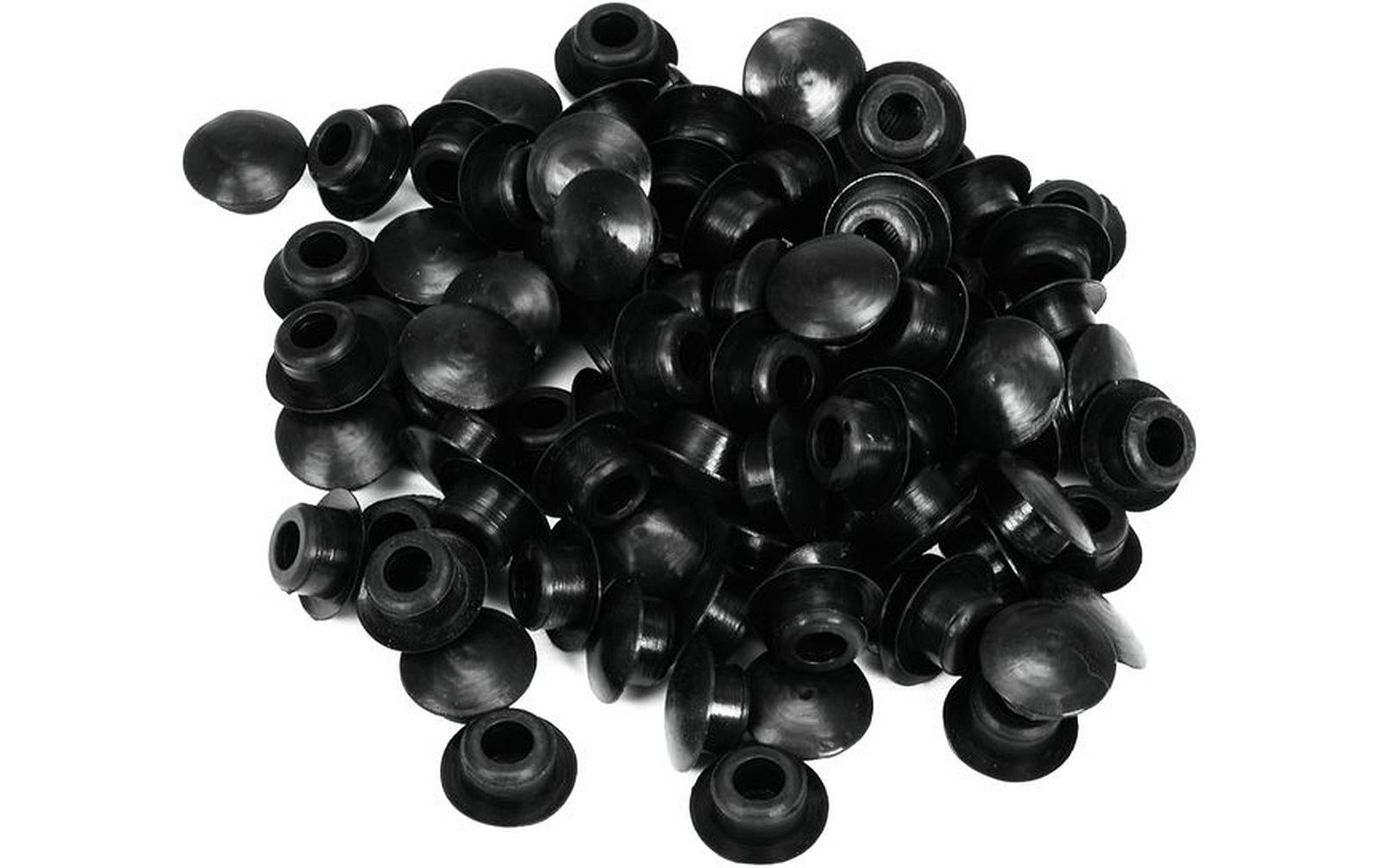 Verschlusskappe Silikon 8,5mm sw (100Stk)